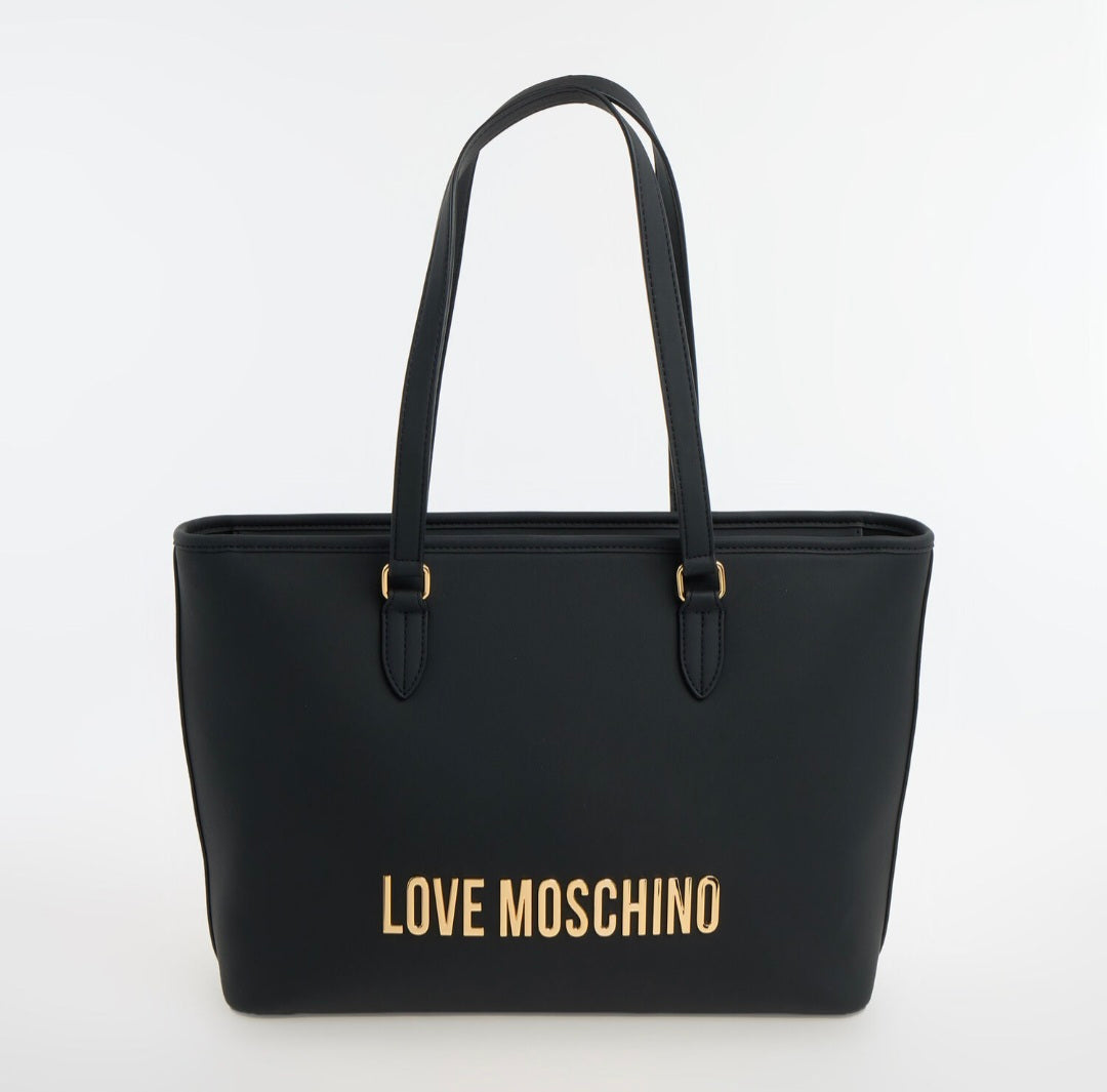 Black Canvas Tote Bag