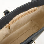 Black Canvas Tote Bag