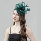 Veil Mesh Derby Hat Fascinator