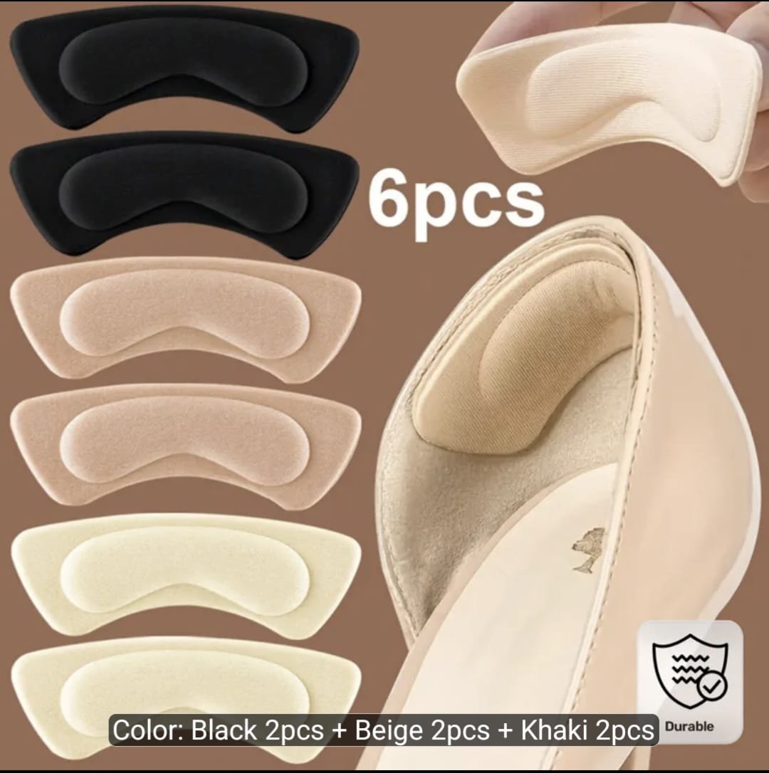 6 Pairs Thickened Cushioned Insoles