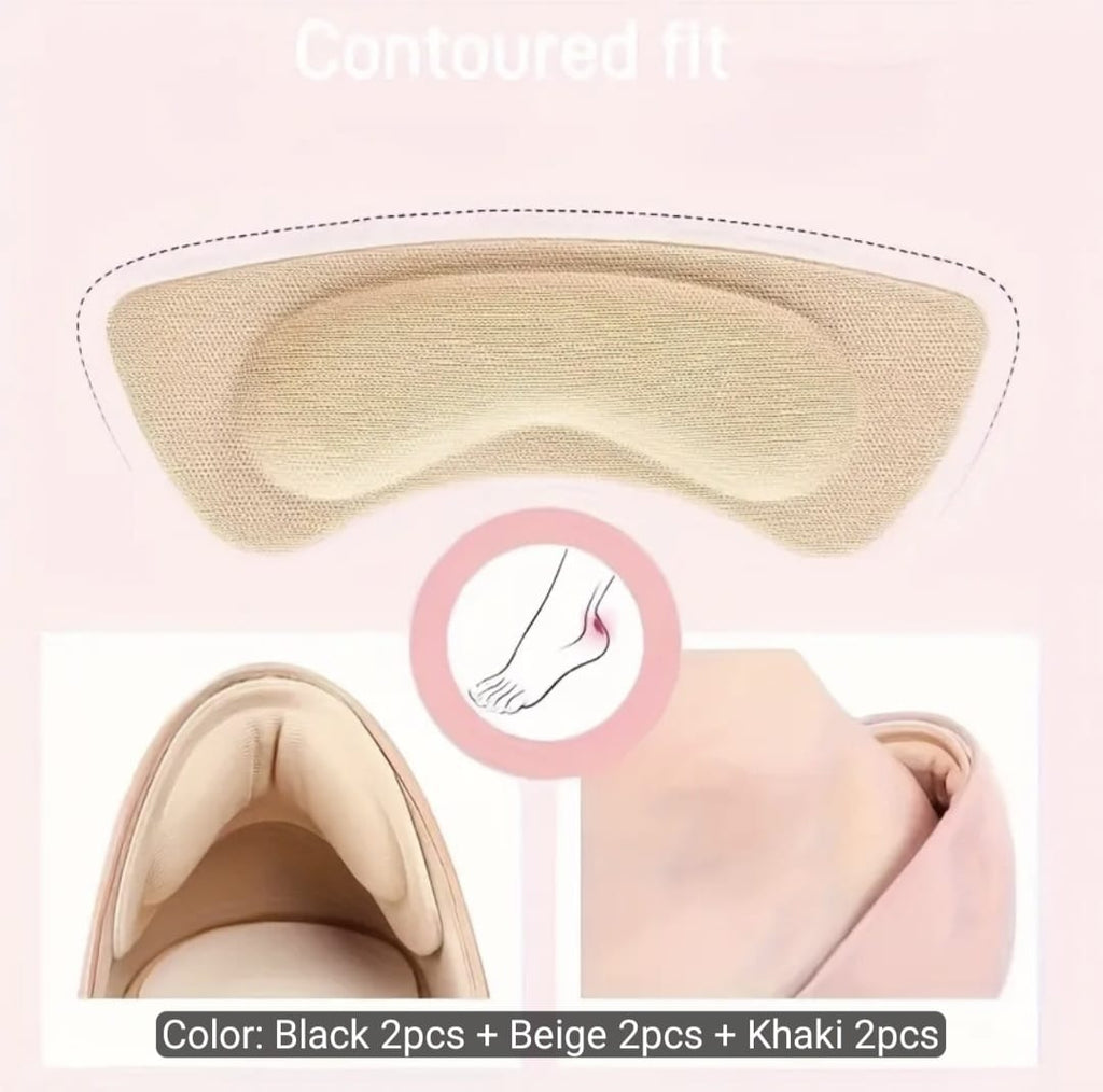 6 Pairs Thickened Cushioned Insoles