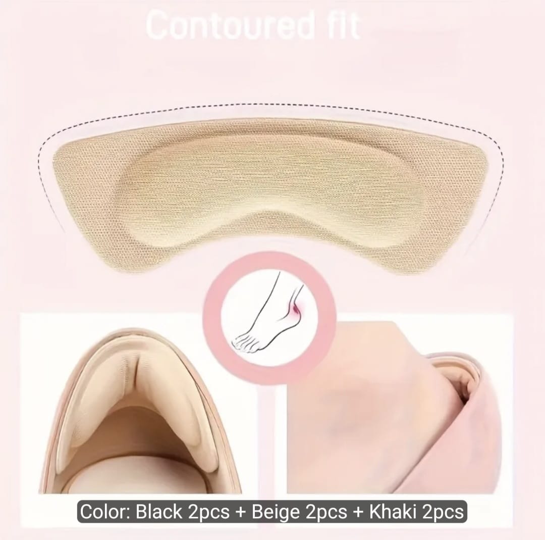 6 Pairs Thickened Cushioned Insoles
