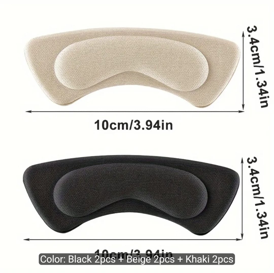 6 Pairs Thickened Cushioned Insoles