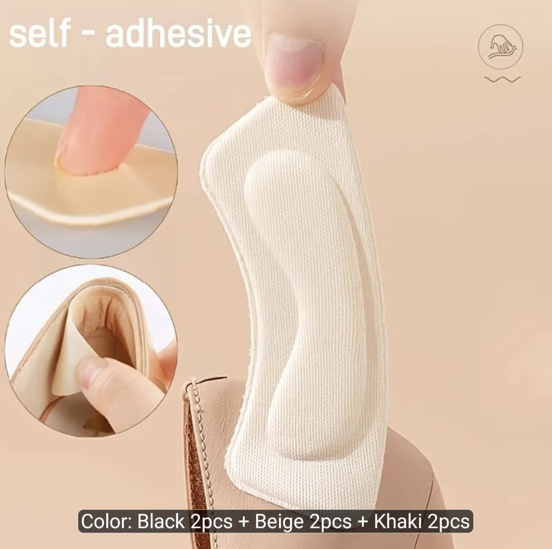 6 Pairs Thickened Cushioned Insoles