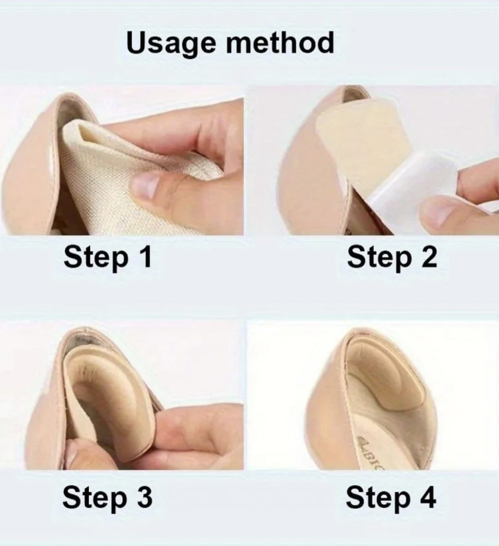 6 Pairs Thickened Cushioned Insoles