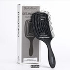 Professional Curved Paddle Brush