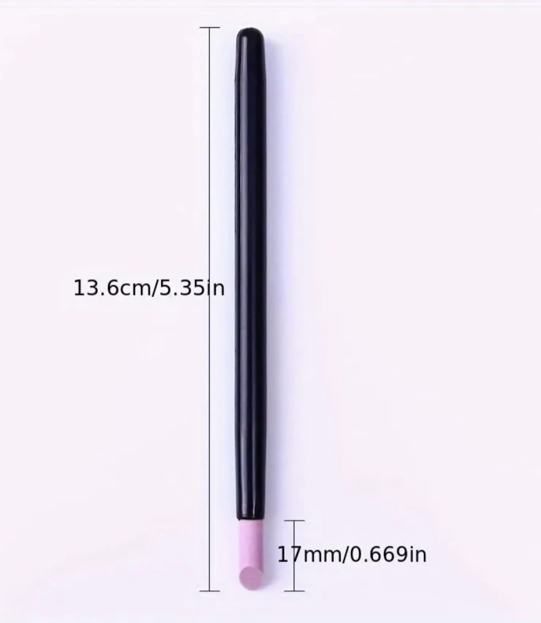 Quartz Cuticle Pusher Nail Care Pen