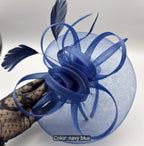 Veil Mesh Derby Hat Fascinator