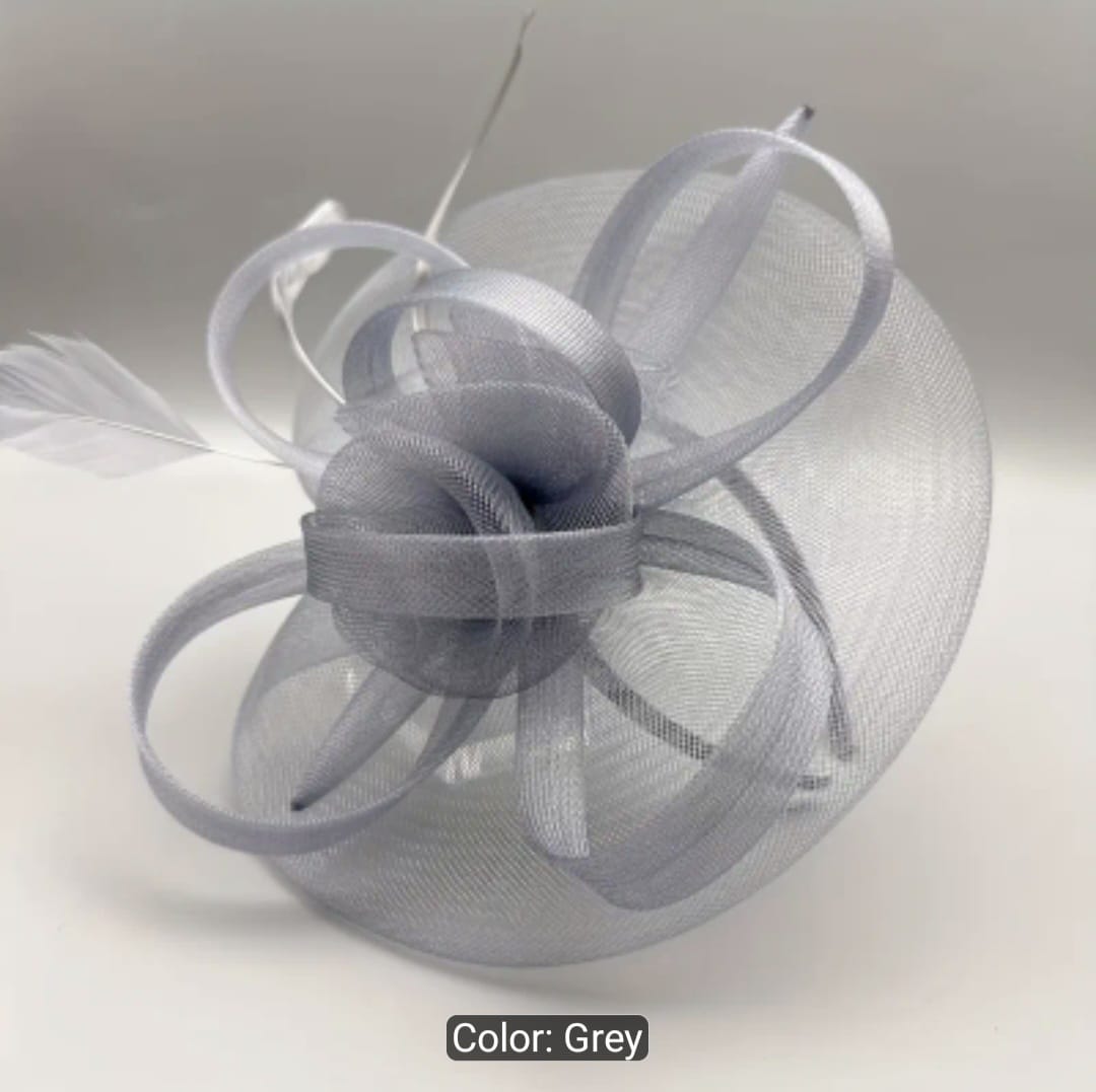 Veil Mesh Derby Hat Fascinator