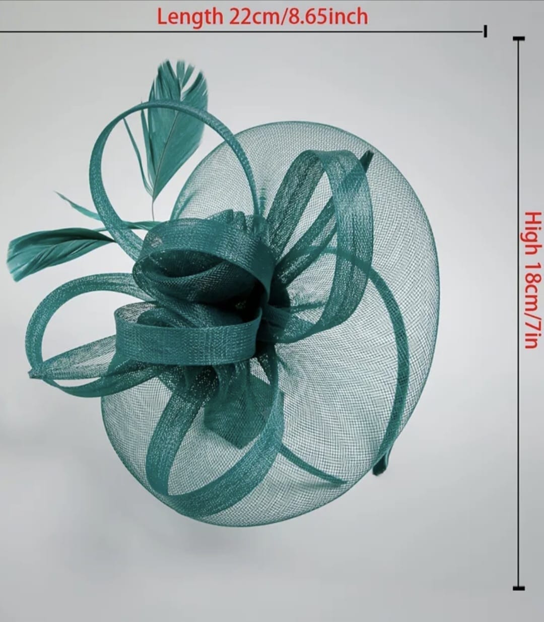 Veil Mesh Derby Hat Fascinator
