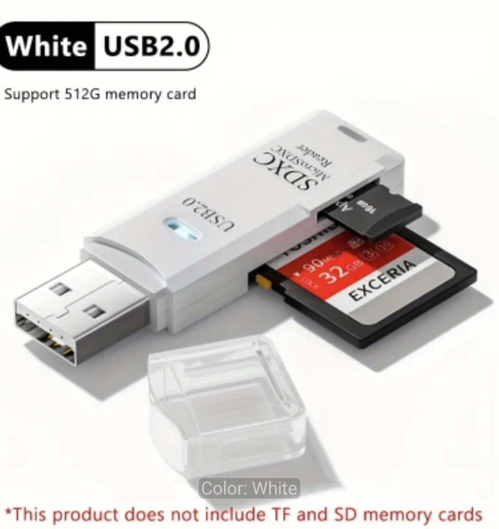 Wansurs USB 2.0 SD/Micro SD Card Reader