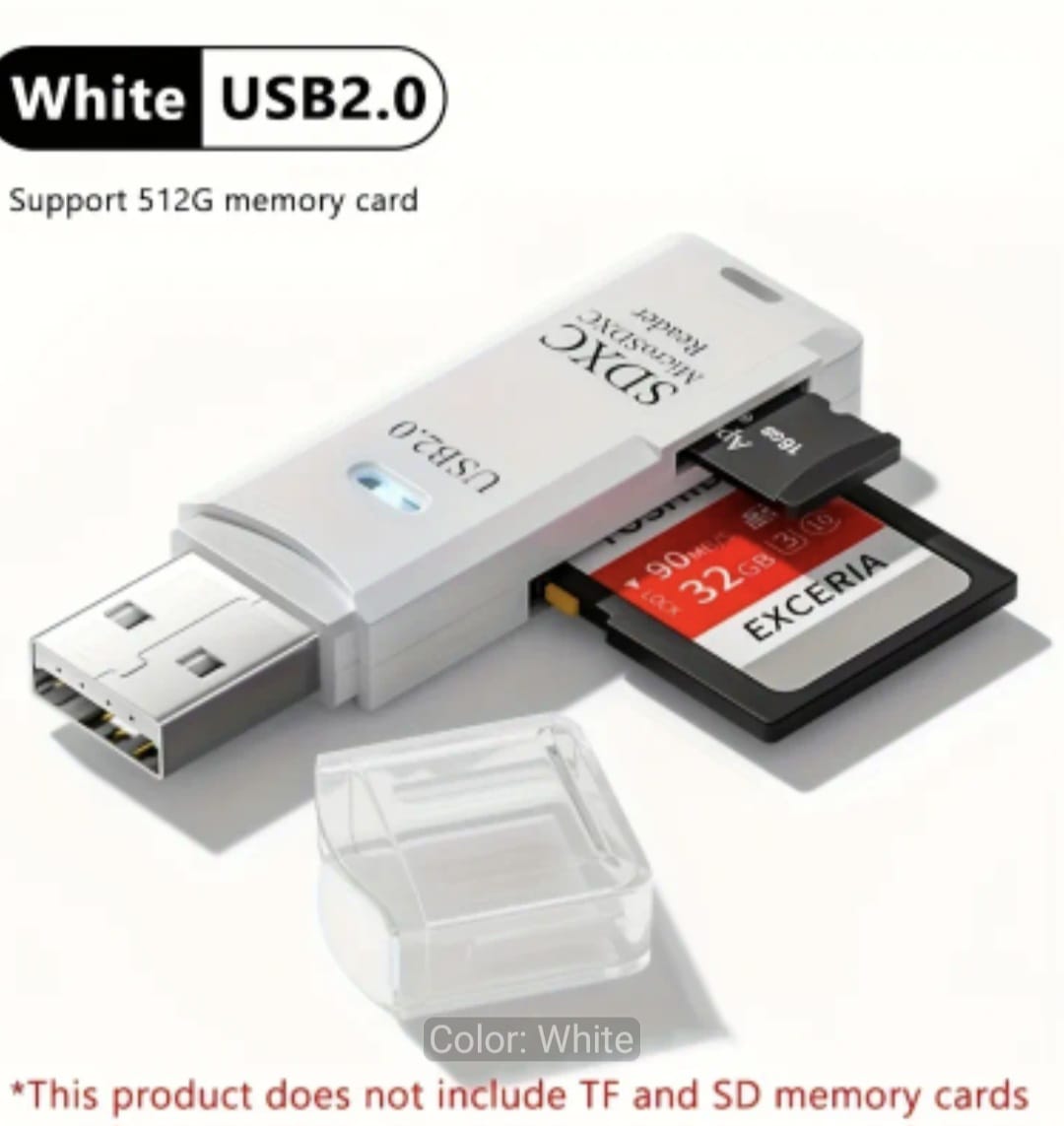 Wansurs USB 2.0 SD/Micro SD Card Reader