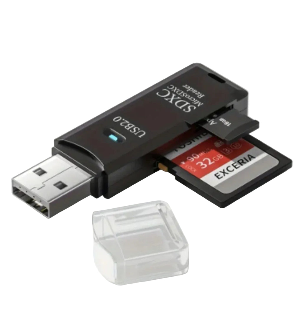 Wansurs USB 2.0 SD/Micro SD Card Reader