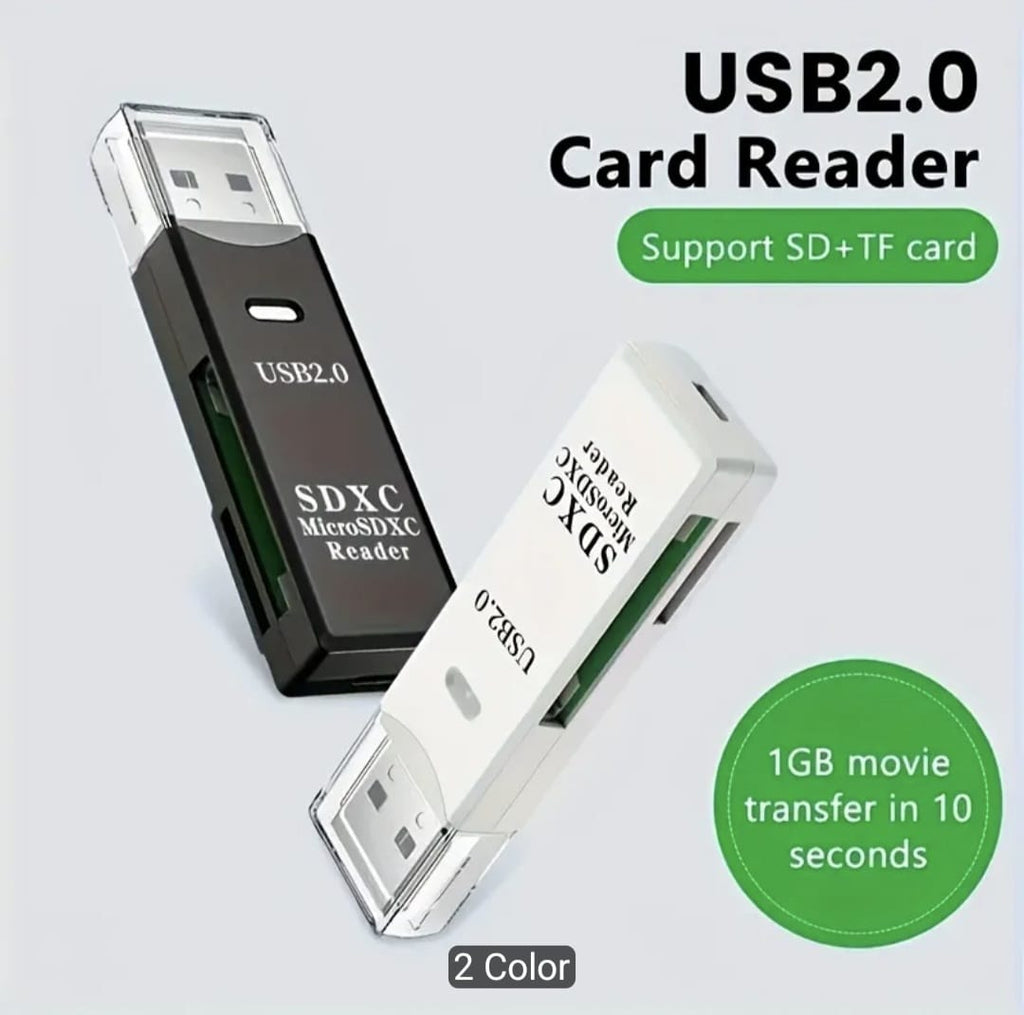 Wansurs USB 2.0 SD/Micro SD Card Reader