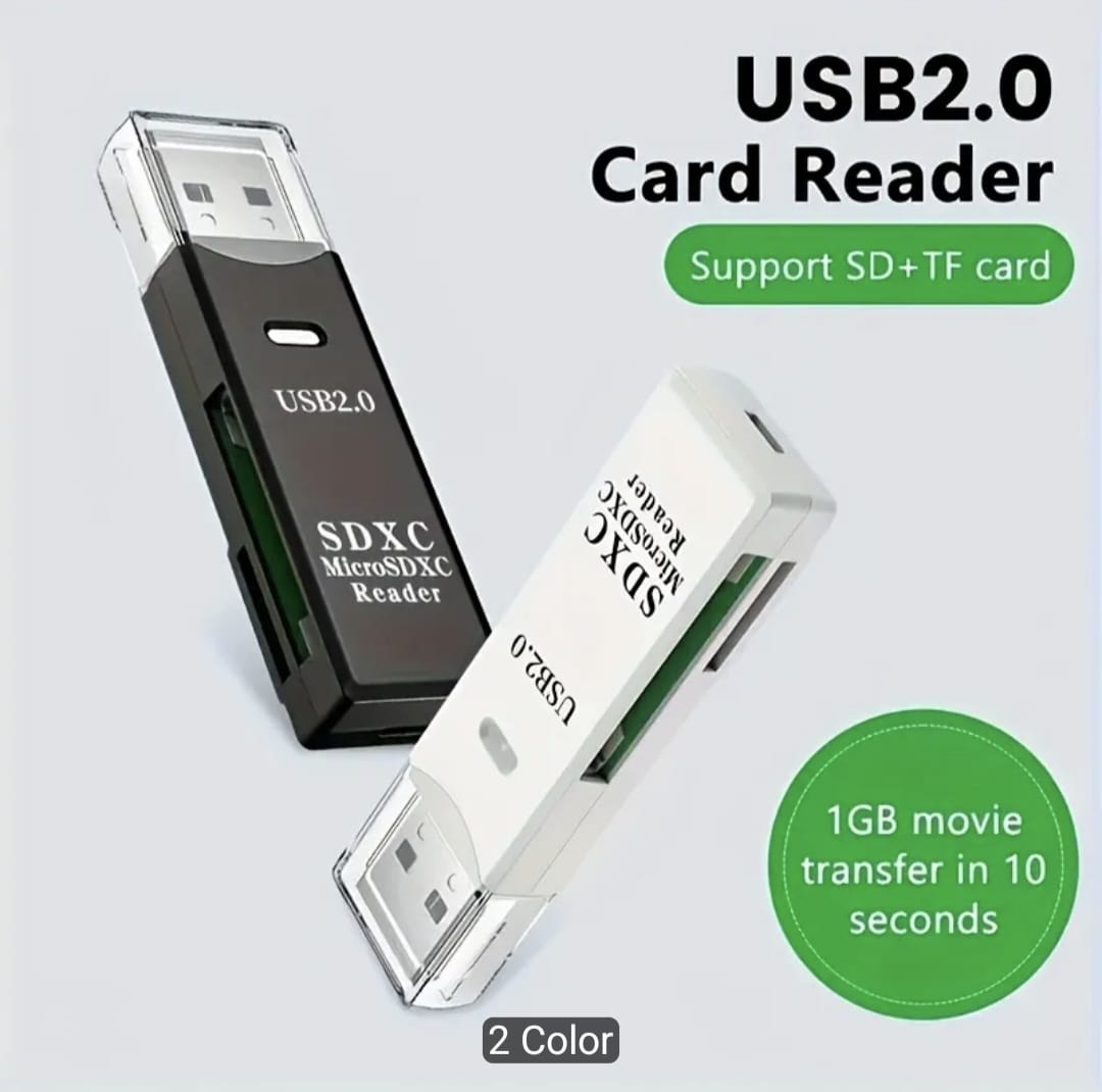 Wansurs USB 2.0 SD/Micro SD Card Reader