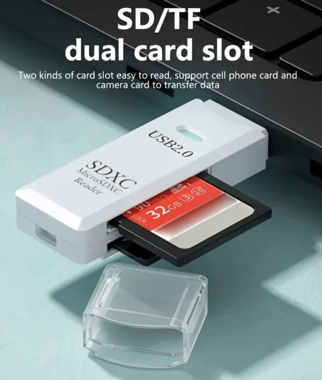 Wansurs USB 2.0 SD/Micro SD Card Reader