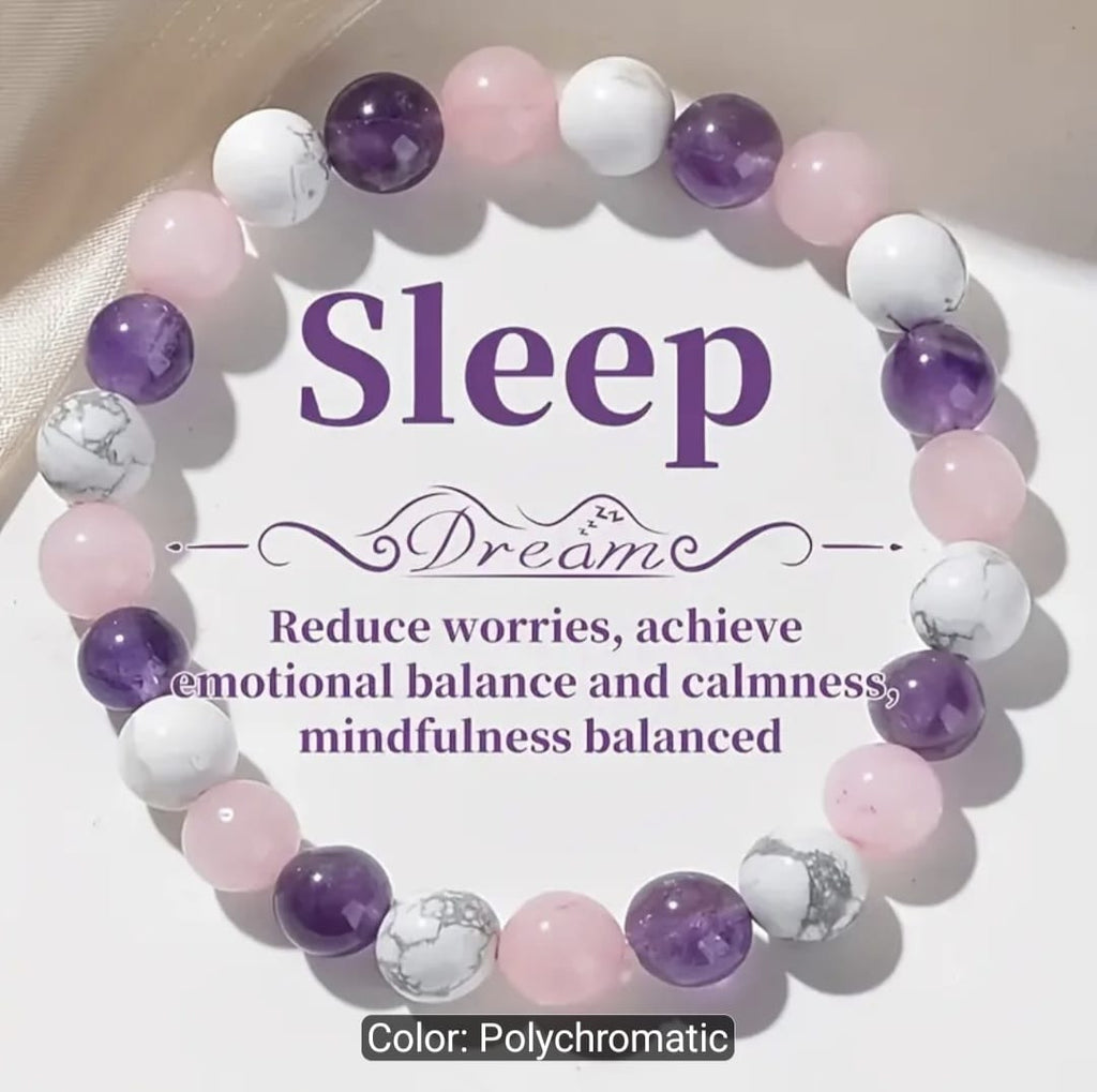 "Sleep" Amethyst Positive Energy Bracelet