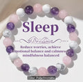 "Sleep" Amethyst Positive Energy Bracelet