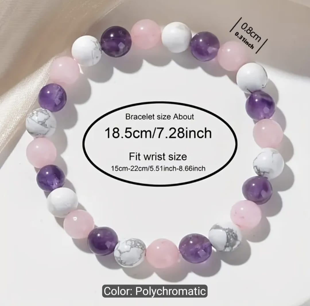 "Sleep" Amethyst Positive Energy Bracelet