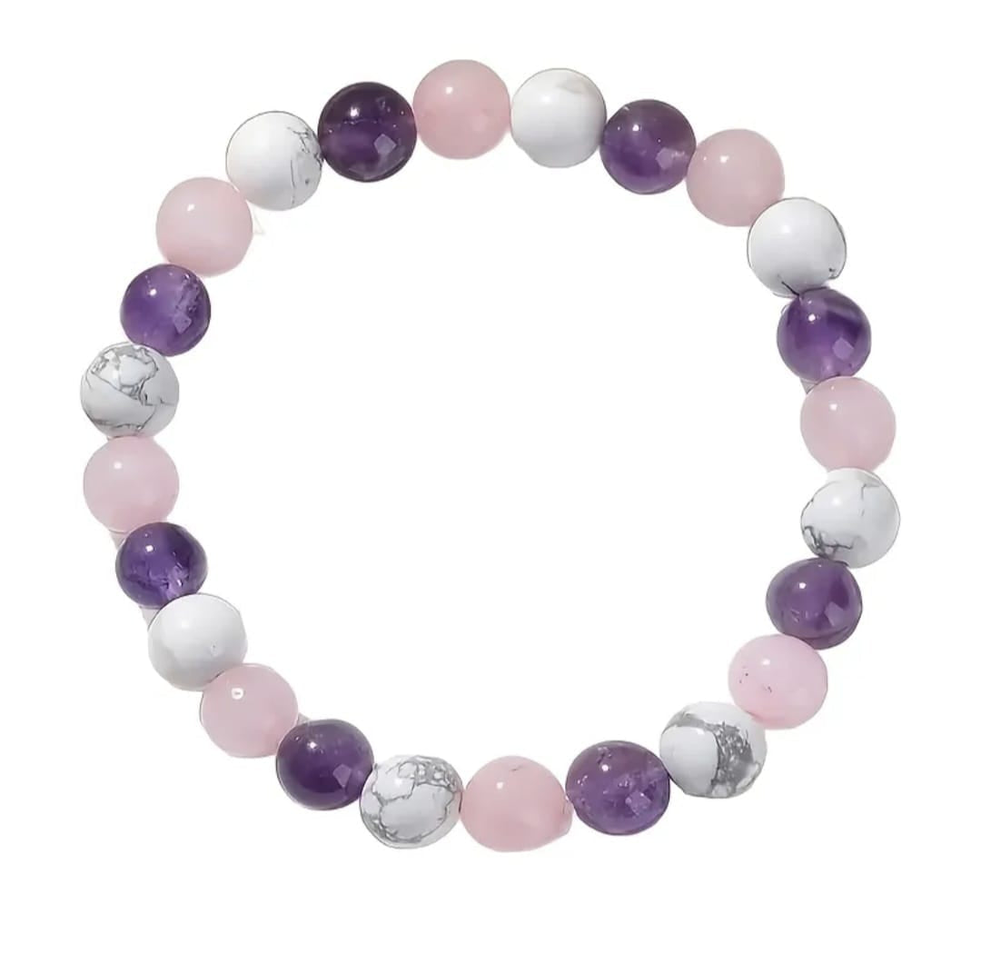 "Sleep" Amethyst Positive Energy Bracelet