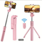 Multi-Function Selfie Stick Tripod with Wireless Remote