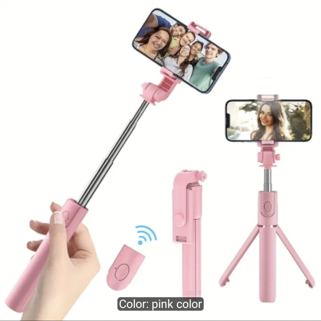 Multi-Function Selfie Stick Tripod with Wireless Remote