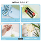 Multi-Color Handheld Mini Pro Fan