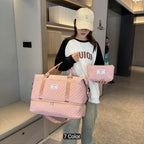 Large Capacity Women’s Travel & Gym Bag Set