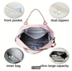 Large Capacity Women’s Travel & Gym Bag Set