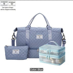 Large Capacity Women’s Travel & Gym Bag Set
