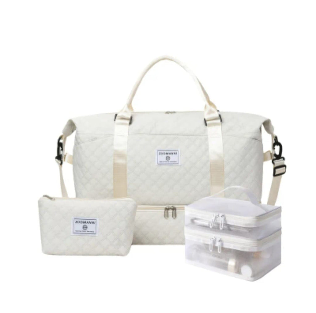 Large Capacity Women’s Travel & Gym Bag Set