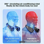 USB Rechargeable Blade-Free Neck Fan
