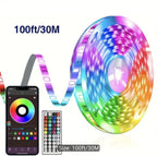 USB LED Light Strip with 44-Key Remote & App Control