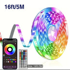 USB LED Light Strip with 44-Key Remote & App Control