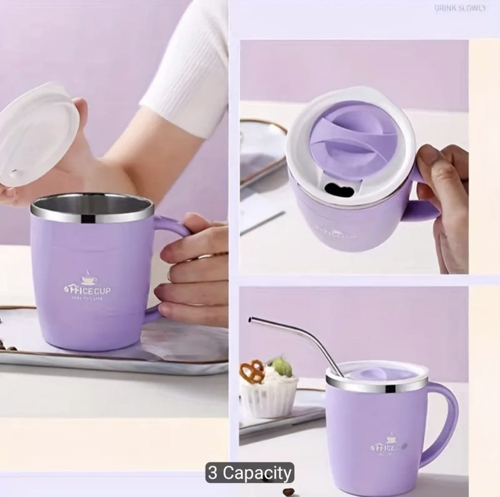 Stainless Steel 500ml Travel Coffee Cup