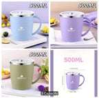 Stainless Steel 500ml Travel Coffee Cup