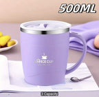 Stainless Steel 500ml Travel Coffee Cup