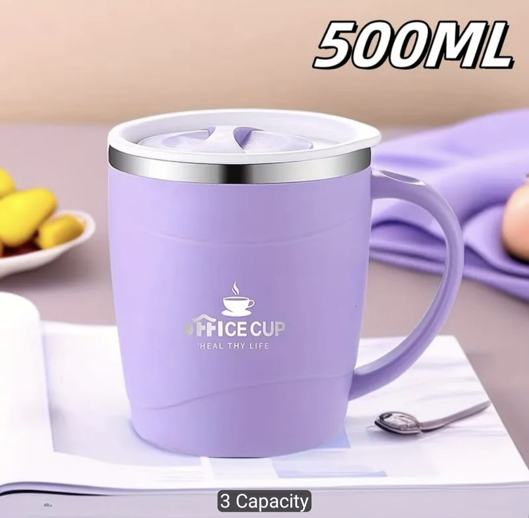 Stainless Steel 500ml Travel Coffee Cup