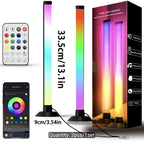 Smart RGB IC LED Light Bars 2PCS Set
