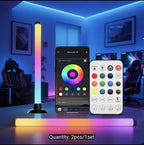 Smart RGB IC LED Light Bars 2PCS Set