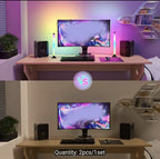 Smart RGB IC LED Light Bars 2PCS Set