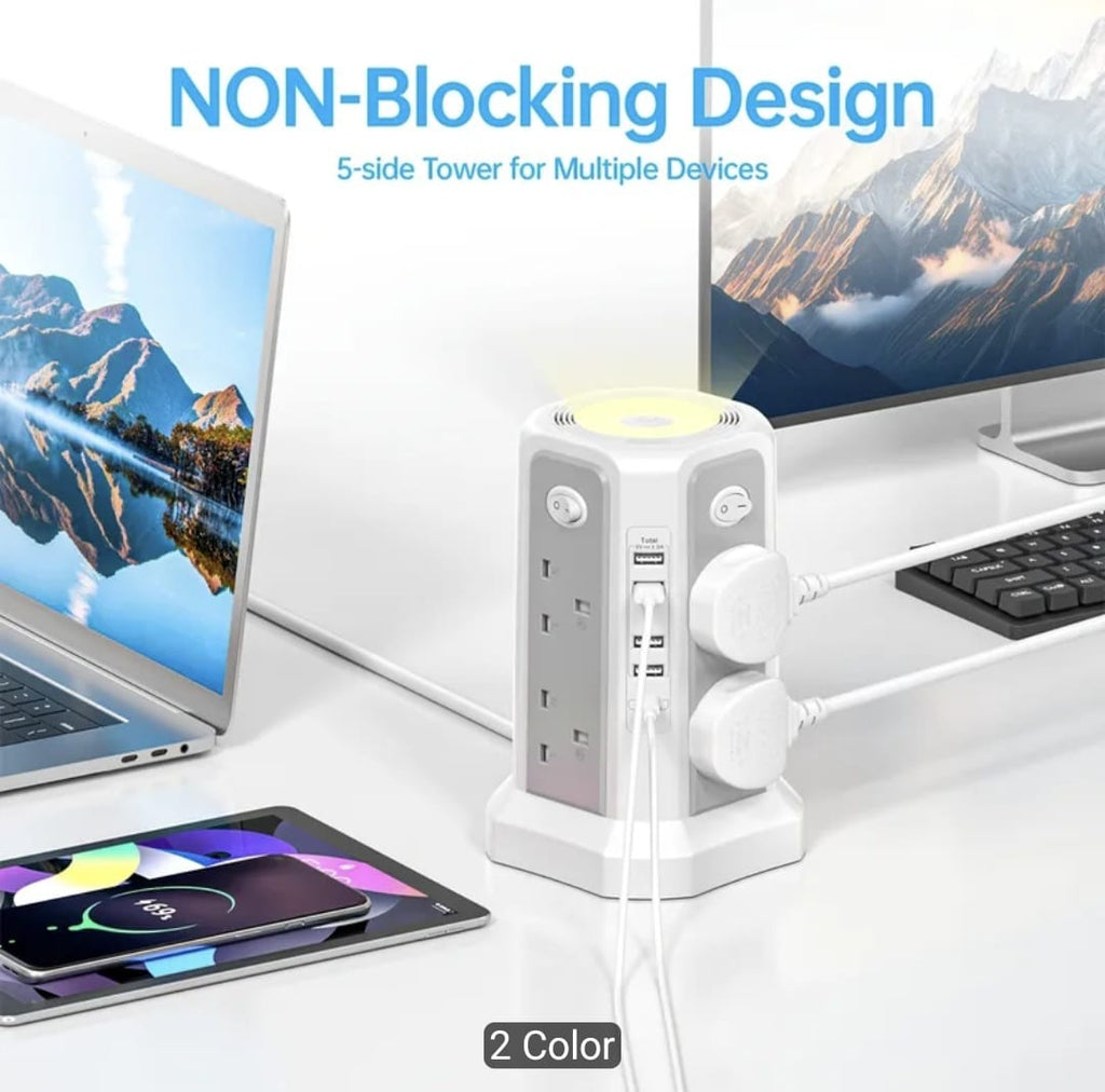 Multi-Functional 2-Tier Power Tower