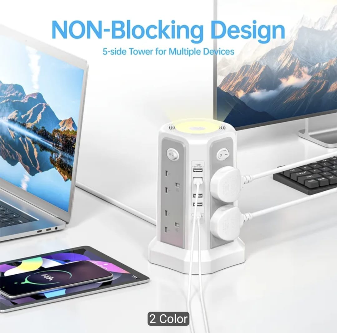 Multi-Functional 2-Tier Power Tower