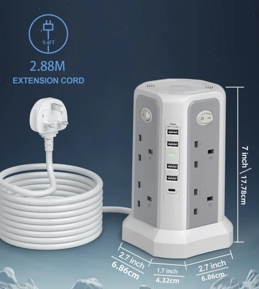 Multi-Functional 2-Tier Power Tower