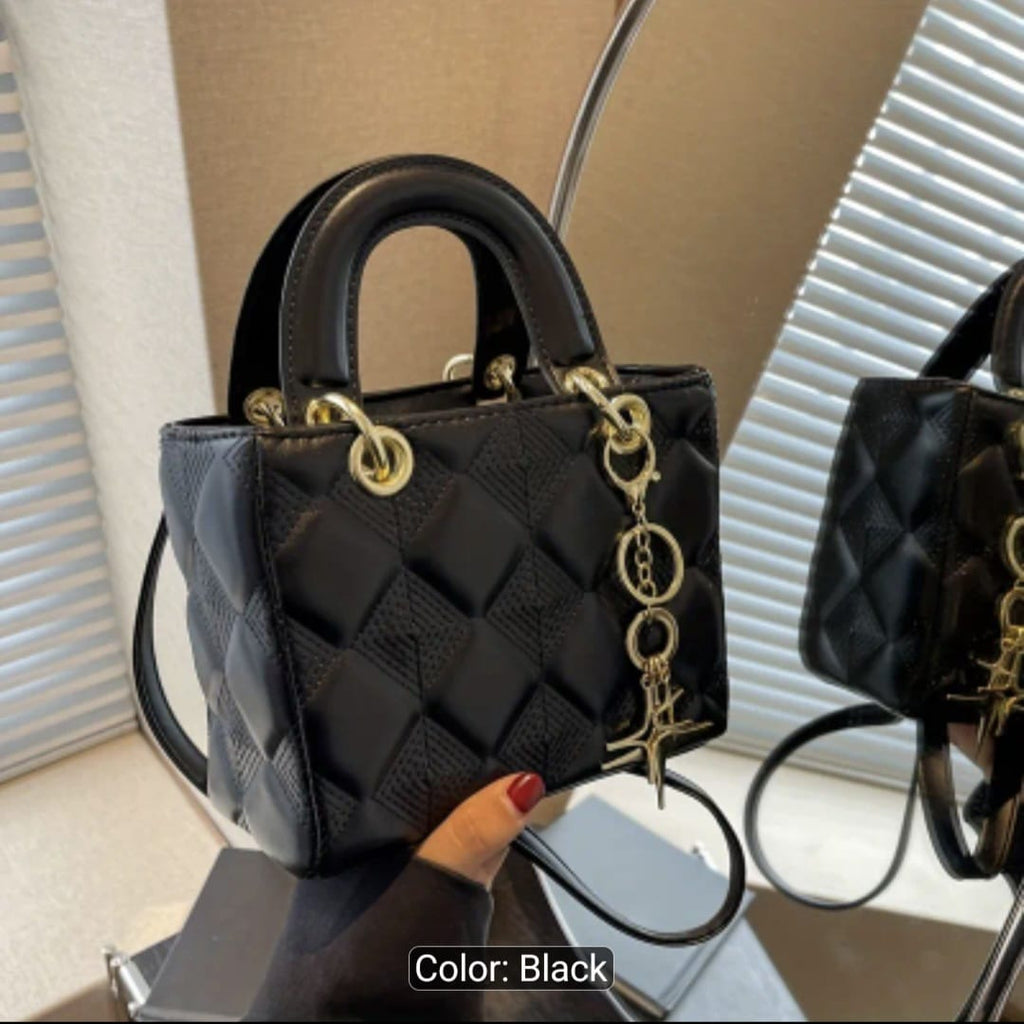 Women’s Elegant Small Square Handbag & Crossbody Bag