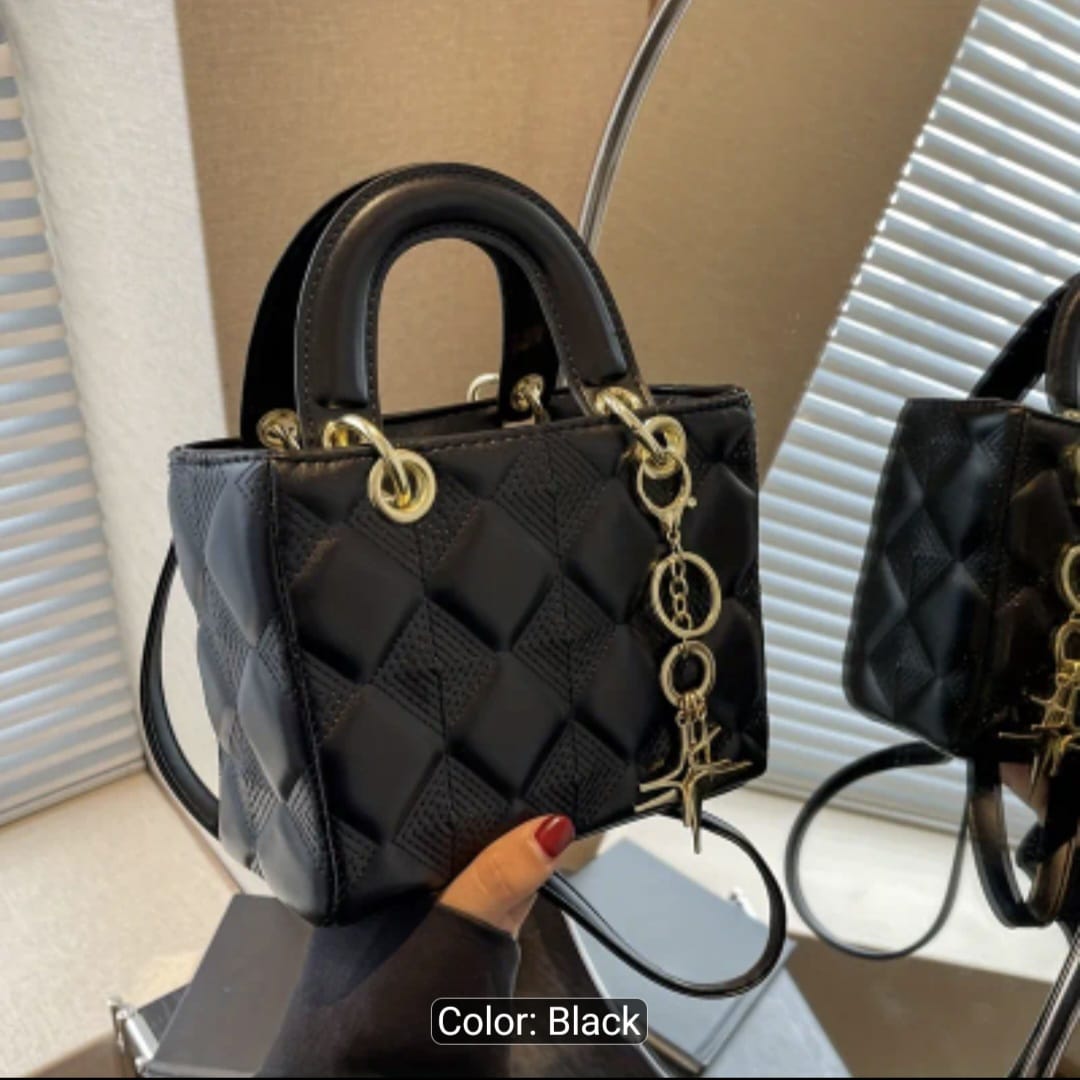 Women’s Elegant Small Square Handbag & Crossbody Bag