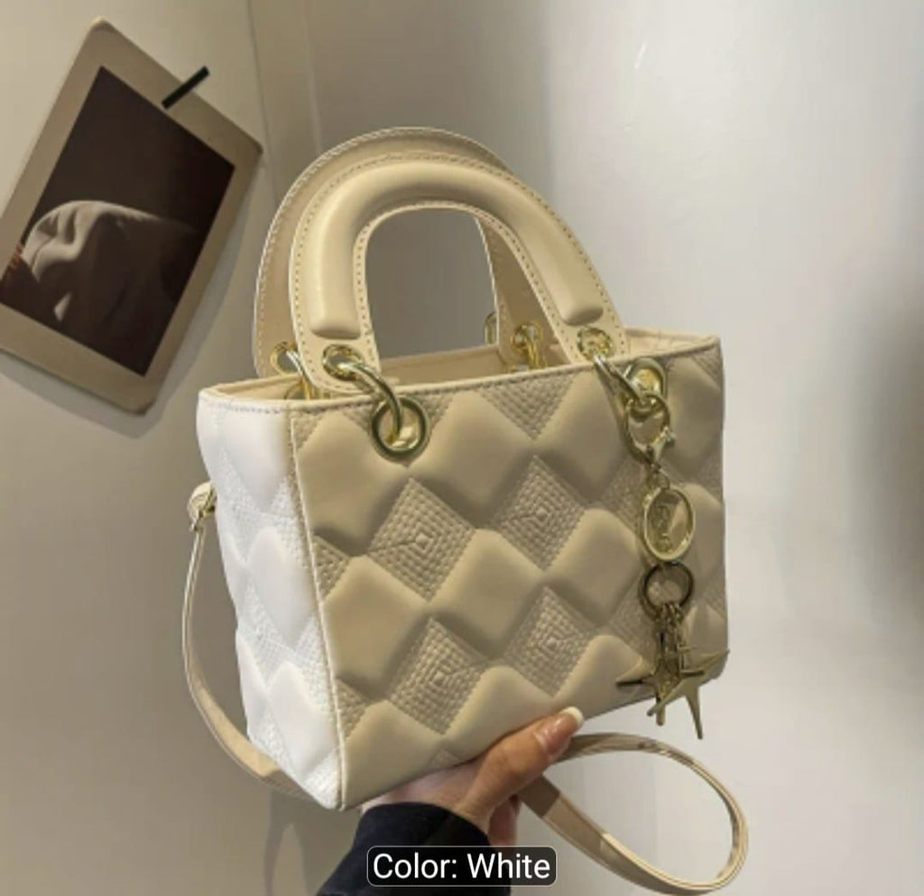 Women’s Elegant Small Square Handbag & Crossbody Bag