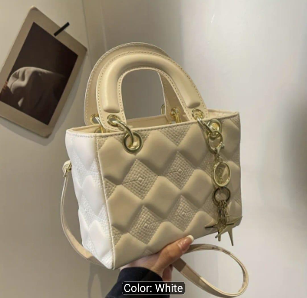 Women’s Elegant Small Square Handbag & Crossbody Bag