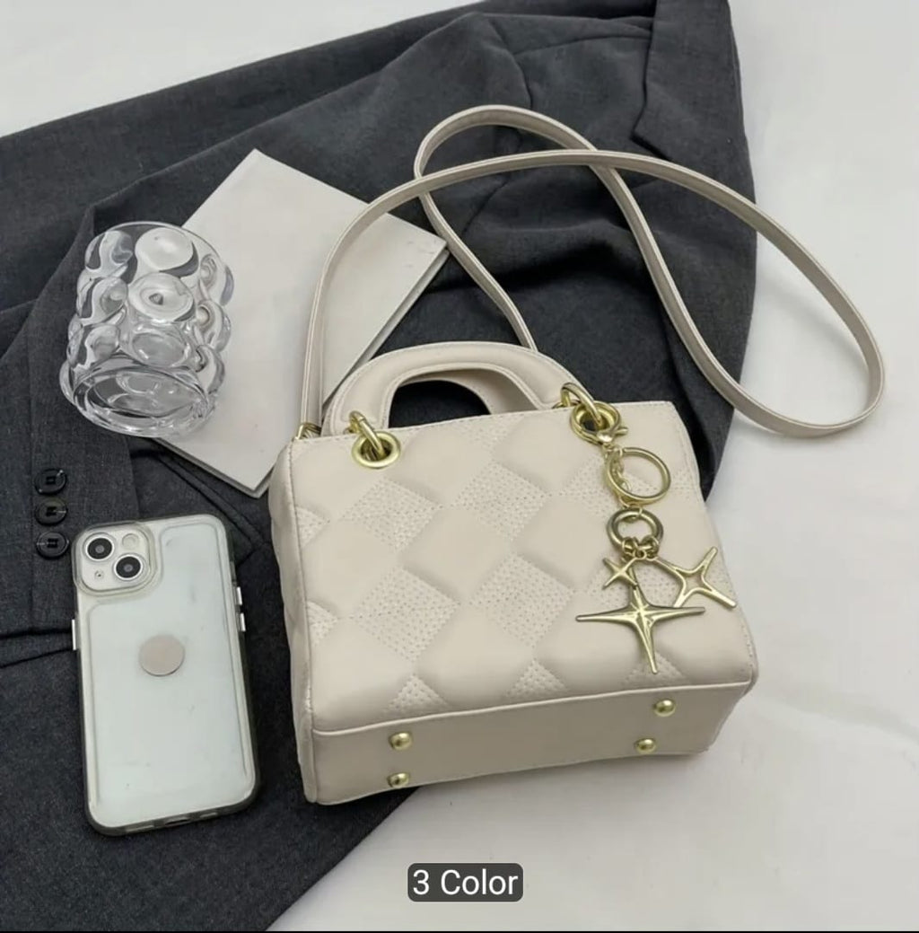 Women’s Elegant Small Square Handbag & Crossbody Bag