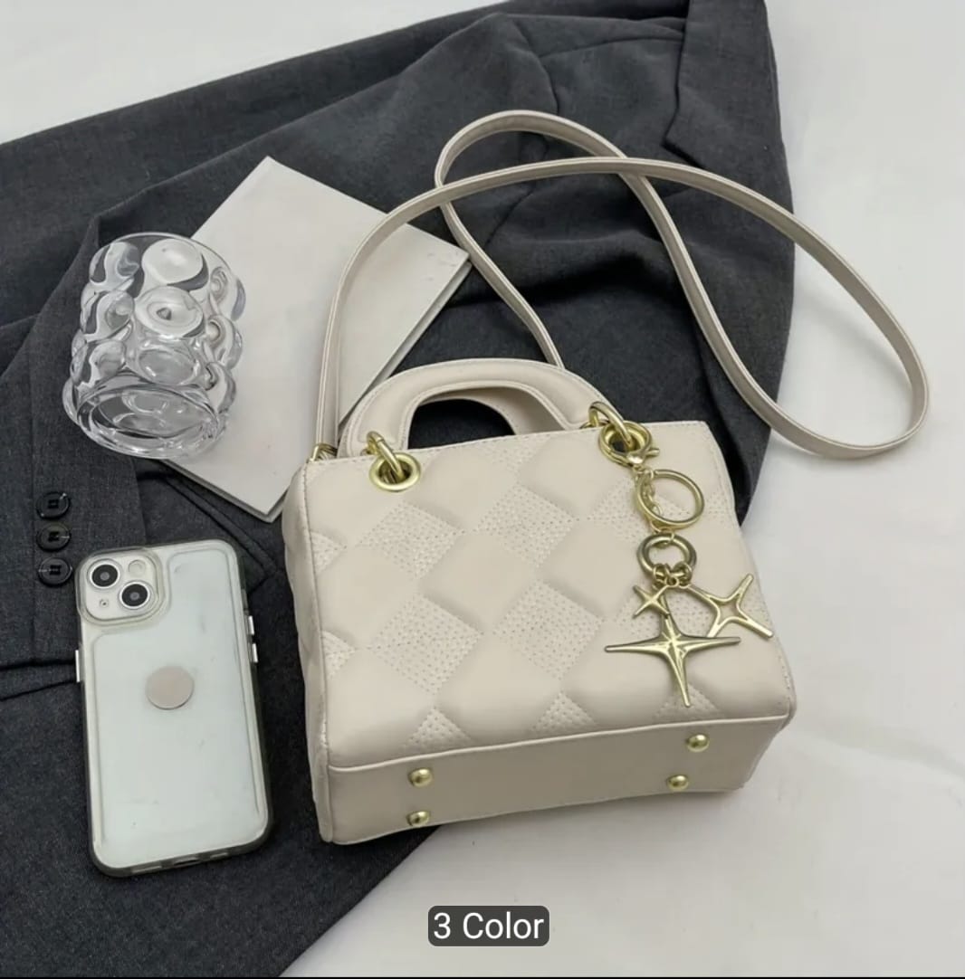 Women’s Elegant Small Square Handbag & Crossbody Bag